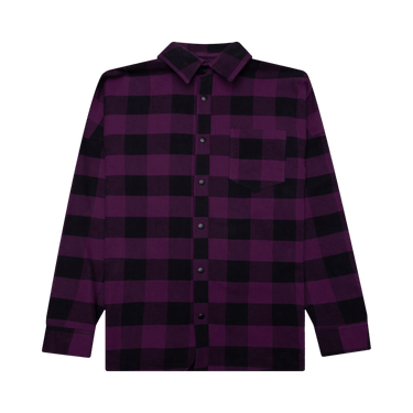 Palm Angels Classic Logo Overshirt 'Violet/White'
