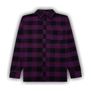 Palm Angels Classic Logo Overshirt 'Violet/White'
