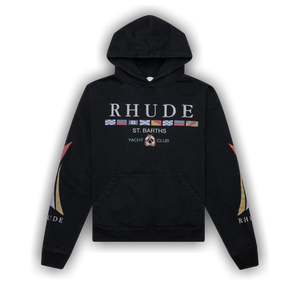 Rhude Yacht Club Hoodie 'Vintage Black'