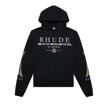 Rhude Yacht Club Hoodie 'Vintage Black'