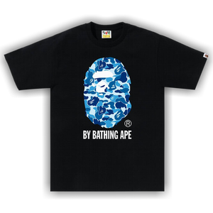 BAPE ABC Camo By Bathing Ape Tee 'Black/Blue'