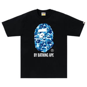 BAPE ABC Camo By Bathing Ape Tee 'Black/Blue'