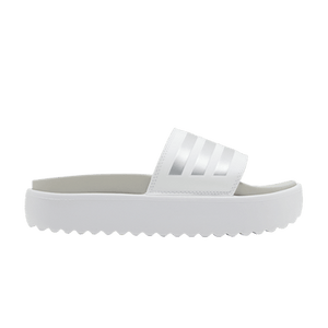 Adidas Wmns Adilette Platform Slide 'White Zero Metallic'