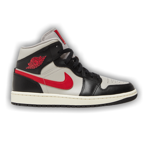 Wmns Air Jordan 1 Mid 'Black College Grey'