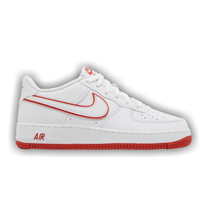 Nike Air Force 1 GS 'White Picante Red'