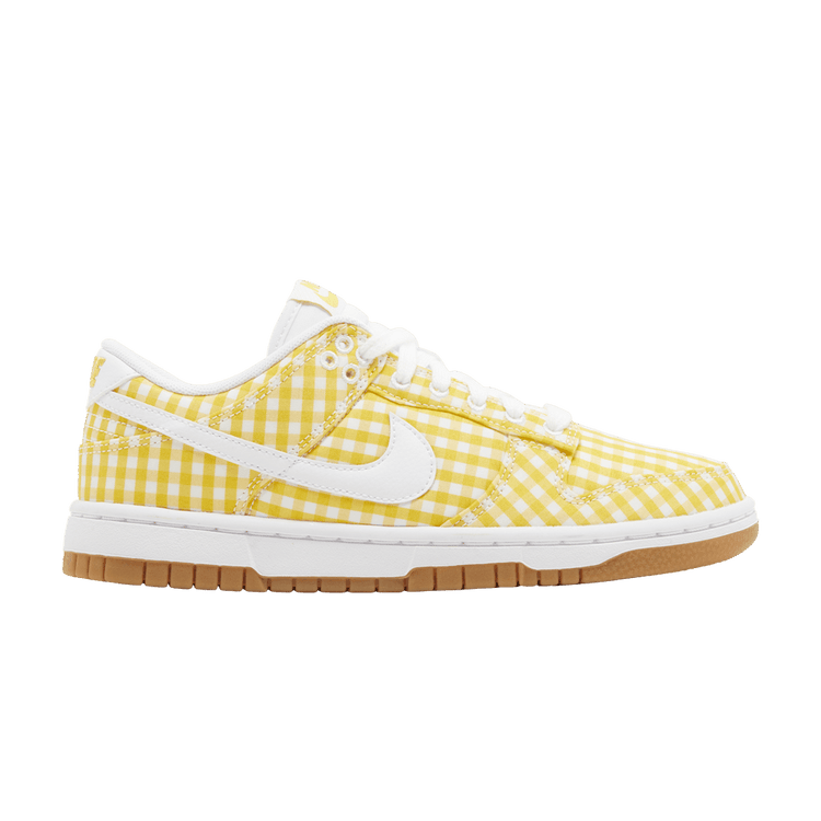 Nike Wmns Dunk Low 'Yellow Gingham' DZ2777 700