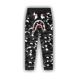 BAPE City Camo Shark Sweatpants 'Black'