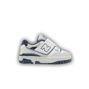 New Balance 550 Bungee Lace Top Strap Toddler 'White Vintage Indigo'