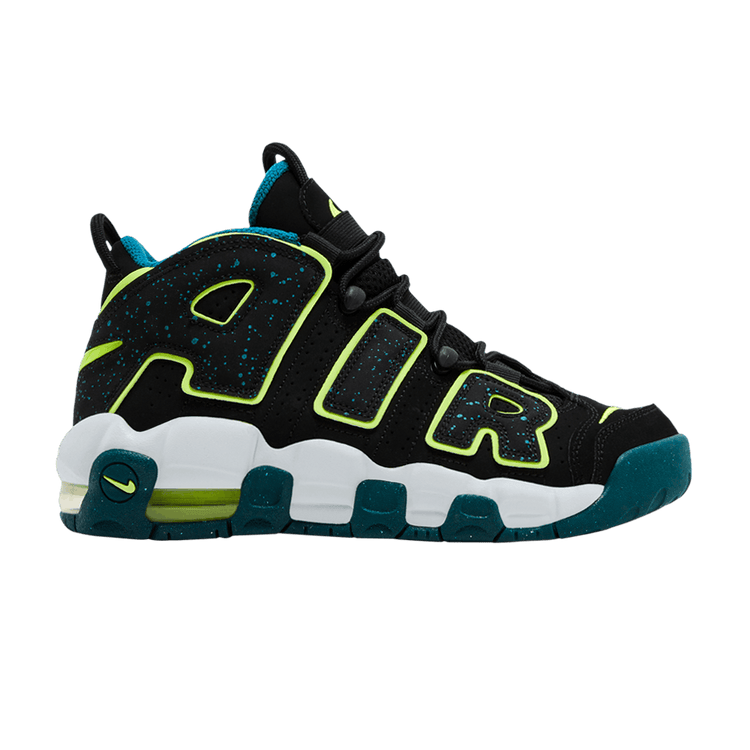 Nike Air More Uptempo GS 'Black Geode Teal' DZ2809 001