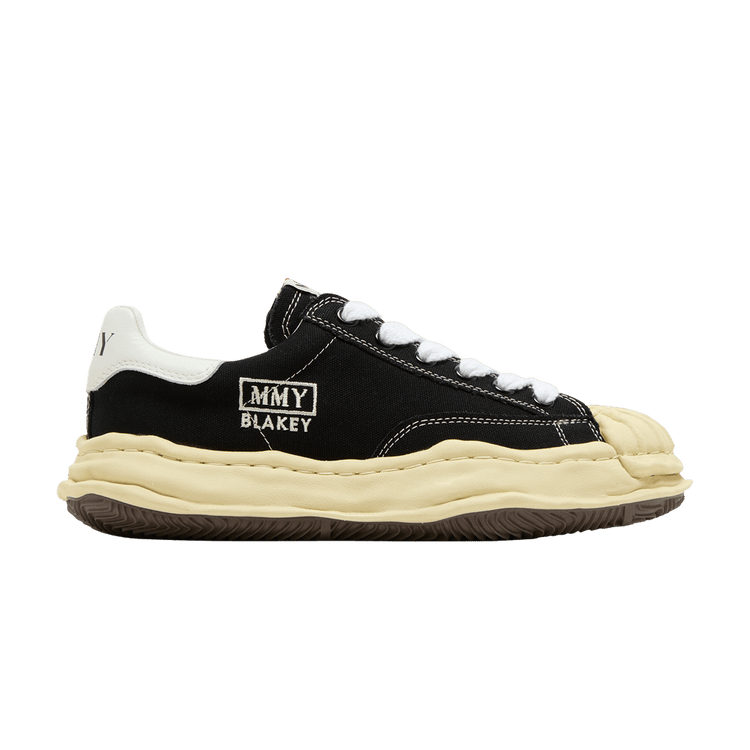 Maison Mihara Yasuhiro Blakey OG Sole Vintage Canvas Low 'Black' A09FW732 BLK