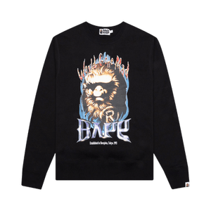 BAPE Ape Head Crewneck 'Black'