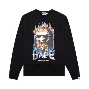 BAPE Ape Head Crewneck 'Black'