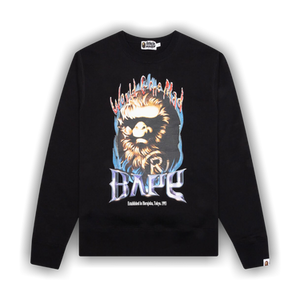 BAPE Ape Head Crewneck 'Black'