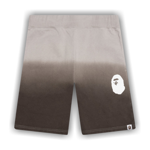 BAPE Gradation Sweat Shorts 'Brown'