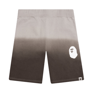 BAPE Gradation Sweat Shorts 'Brown'
