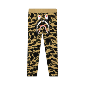 BAPE 1st Camo Wide Fit Sweatpants 'Yellow'