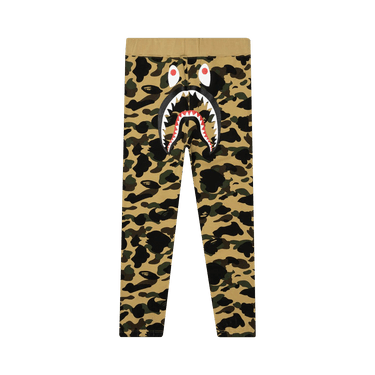 BAPE 1st Camo Wide Fit Sweatpants 'Yellow'