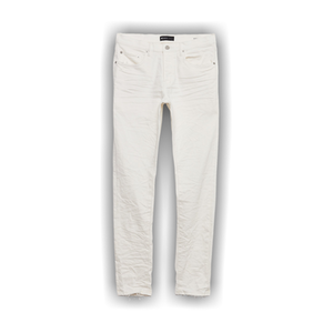 PURPLE BRAND Low Rise Skinny Jeans 'Optic White'