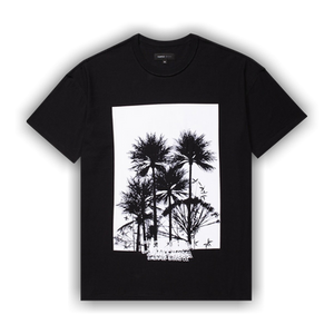 PURPLE BRAND Textured Inside Out T-Shirt 'Black'