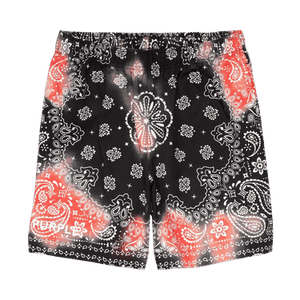 PURPLE BRAND All Round Shorts 'Poppy Red/Black Beauty'