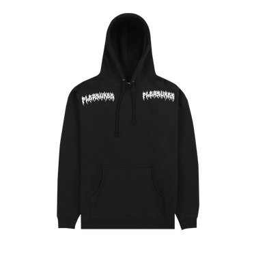 Pleasures Ripped Hoodie 'Black'