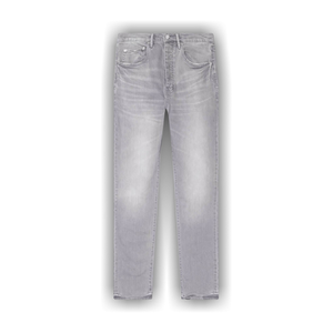PURPLE BRAND Mid Rise Straight Jean 'Faded Grey'
