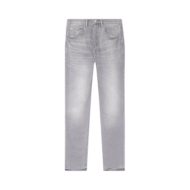 PURPLE BRAND Mid Rise Straight Jean 'Faded Grey'