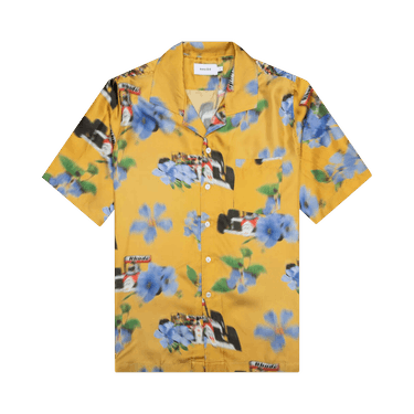 Rhude Loix Silk Shirt 'Yellow/Multicolor'