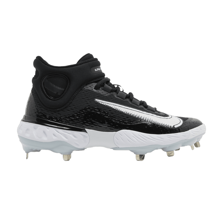 Nike Alpha Huarache Elite 4 Mid 'Black White' DJ6520 001