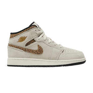 Air Jordan 1 Mid SE GS 'Brown Elephant'