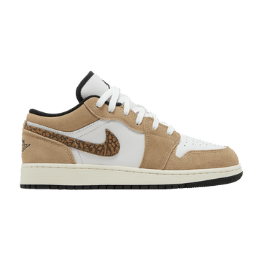 Air Jordan 1 Low SE GS 'Brown Elephant'