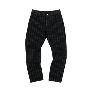 Pleasures Impact Striped Denim 'Black'