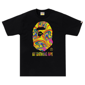 BAPE Marbling By Bathing Ape Tee 'Black'
