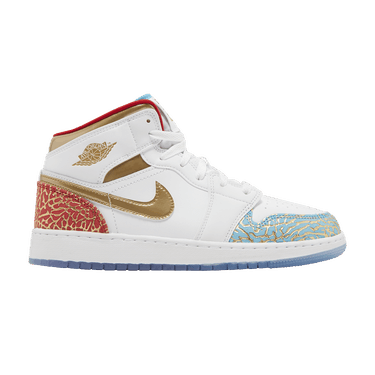 Air Jordan 1 Mid GS 'NC to Chi'
