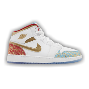 Air Jordan 1 Mid GS 'NC to Chi'