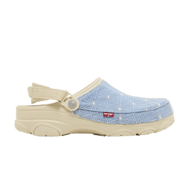 Levi's x Crocs Classic All-Terrain Clog 'Sashiko - Bone Blue'