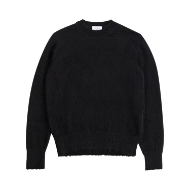Off-White Mohair Arrow Knit Crewneck 'Black/Beige'