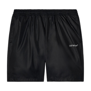 Off-White Arrow Surfer Swimshorts 'Black/White'