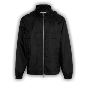 Off-White Jacquard Hood Windbreaker 'Black'
