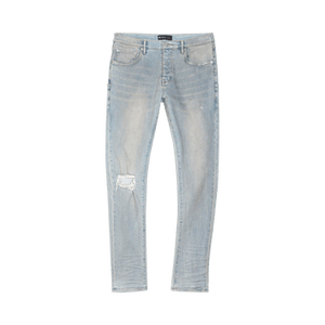 PURPLE BRAND Low Rise Skinny Jean 'Light Dirty Wax'