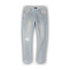 PURPLE BRAND Low Rise Skinny Jean 'Light Dirty Wax'