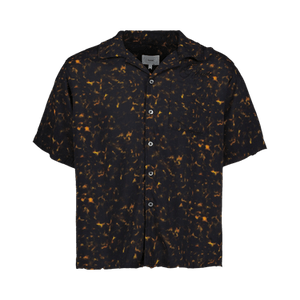 Rhude Rayon Tortoise Shirt 'Black/Multicolor'