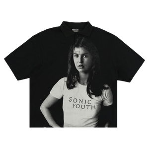 Pleasures Funky Donkey Boxy Polo 'Black'