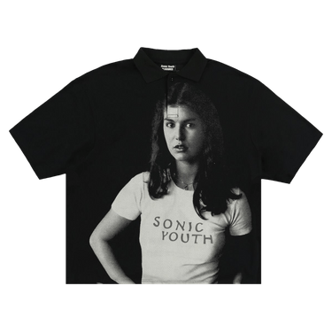 Pleasures Funky Donkey Boxy Polo 'Black'