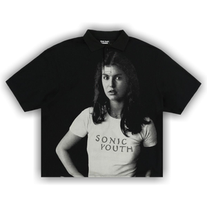 Pleasures Funky Donkey Boxy Polo 'Black'