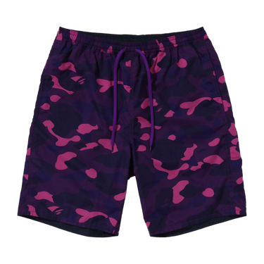 BAPE Color Camo Shark Reversible Shorts 'Purple'
