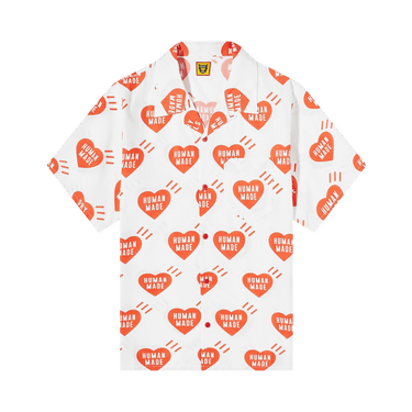 Human Made Heart Aloha Shirt 'White'