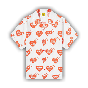 Human Made Heart Aloha Shirt 'White'