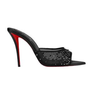 Christian Louboutin Wmns Miss Z Mule Degrasstrass Perla 'Black'