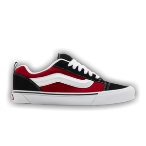 Vans Men's Knu-Skool 'Black Red'